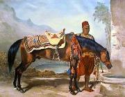 unknow artist Arab or Arabic people and life. Orientalism oil paintings  513 painting